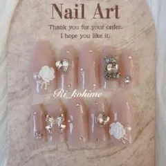 フレンチガーリーちゅるんクマアニマルくまピンクワンホン　スナ系韓国量産型夢かわ