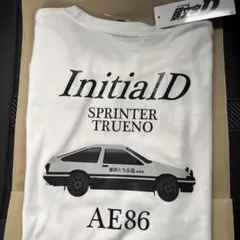 頭文字D しまむらコラボ Tシャツ Lサイズ 白 シールなし