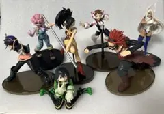 僕のヒーローアカデミア フィギュアセット お茶子梅雨八百切島など7体 まとめ