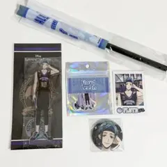 新品 ツイステ クラブウェア アクリルスタンド 缶バッジ カード 他 フロイド