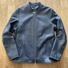 MEN'S MELROSE ラムレザー シングルライダースジャケット サイズ4