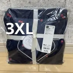 【新品】GU サテンパジャマ　半袖&ショートパンツ 3XL