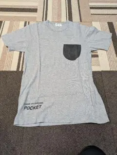 COMME des GARÇONS POCKET Tシャツ Mサイズ グレー