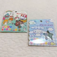 正規品　おはじきシール　サンリオキャラクターズ　シナモロール　キティ