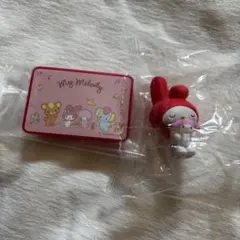 ぬいぐるみといっしょフィギュア 折りたたみテーブル マイメロ ガチャガチャ