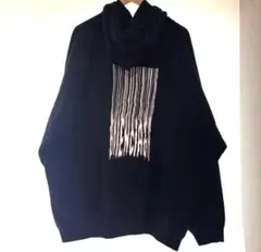 ⁠【下げ札付】BALENCIAGA 21AW バーコードロゴ パーカー Sのサムネイル