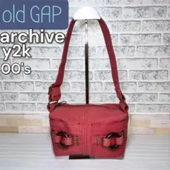 【00s】OLD GAP 2005年製 Y2K アーカイブ ショルダーバッグのサムネイル