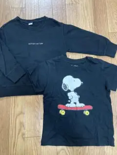 スヌーピー ピーナッツ スエット 110 Tシャツ 110 セット