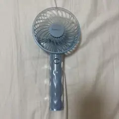 프랑프랑 핸디 팬 웨이브 블루