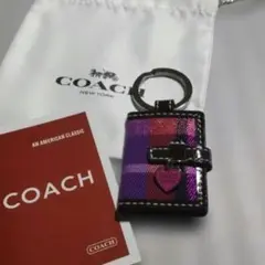COACHコーチ☆Poppy Photo Frame Key Fob