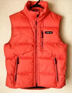 ラルフローレン　RLX アールエルエックス　ダウンベスト　隠しフード付き