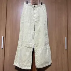 2枚セットおまとめGU コーデュロイ ワイドパンツ