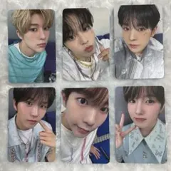 NCT WISH シオン リク ユウシ ジェヒ リョウ サクヤ　トレカセット