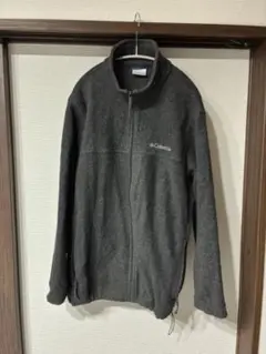 Columbia フリースジャケット チャコールグレー