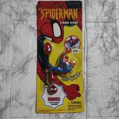 MARVEL　マーベル　スパイダーマン　ストラップ　クライム　ミニフィギュア