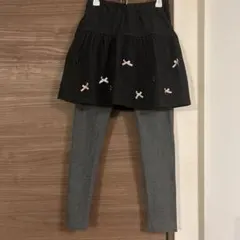 新品未使用　anyfam１４０　スカート、レギンス付き