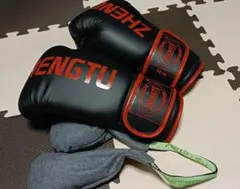 美品　ZHENGTU ボクシンググローブ 16oz＆ Meister消臭剤セット