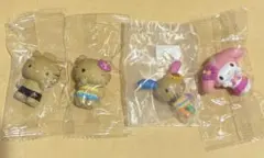 サンリオキャラクターズ　サンリオ　日焼けキティ みんなでバカンスフィギュア