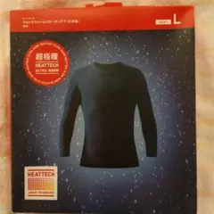 HEATTECH ウルトラウォームクルーネックTメンズ　 L　9分袖