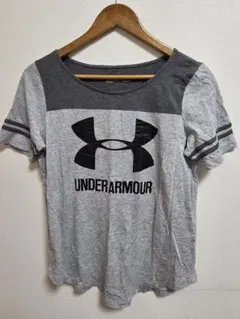 UNDER ARMOUR グレー半袖シャツS