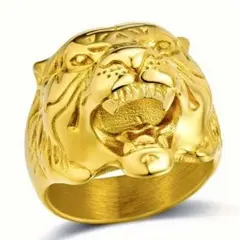 18KGP トラ 虎 タイガーリング ソリッド ゴールド アヴァランチ系 19号のサムネイル