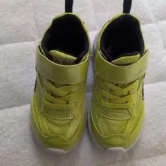 MOONSTAR イエローメッシュスニーカー　16cm