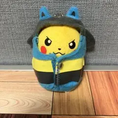 一番くじ　ピカチュウねぶくろコレクション　ピカチュウちまコロ　ルカリオ