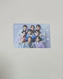 Snow Man バースデー カード