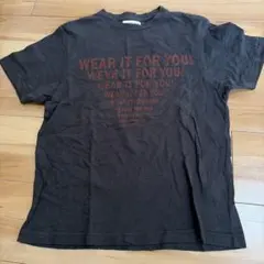 BEAMS BOY ロゴプリント 半袖Tシャツ チャコールグレーのサムネイル