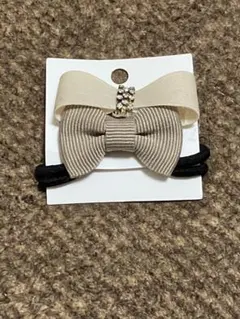 【スリーコインズ】リボンヘアゴム　セット