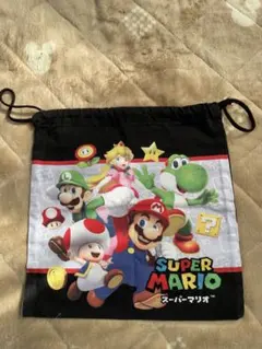 スーパーマリオ ドローストリング巾着袋