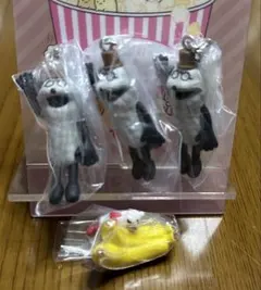 パペットスンスン つまんでつなげてひょっこり！ますこっと　ガチャ　4個セット