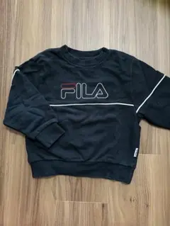 FILA ブラック トレーナー 110