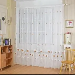 レースカーテン 2枚 100