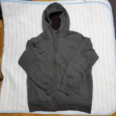 UNIQLO　ボアスウェットフルジップパーカー　XL　グレー