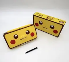 任天堂　Ｎｅｗニンテンドー２ＤＳ　ＬＬ　ピカチュウエディション【良品】