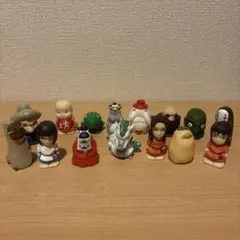 廃盤品 ジブリ 千と千尋の神隠し 指人形 コンプリートセット