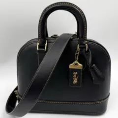 COACH レヴェルバッグ 2way ショルダー ハンドバッグ ブラック 美品