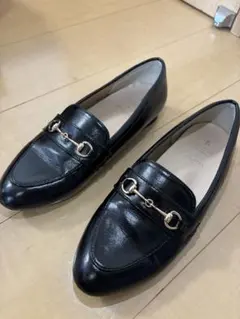 値下げ❗️ROPE' PICNIC×HARUTA ビットローファー黒24.5