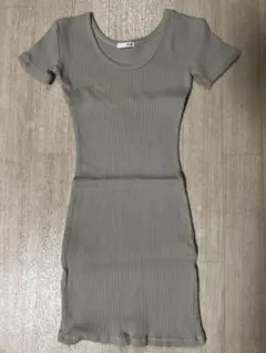 GYDA/半袖ニットワンピ