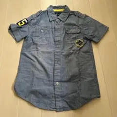 半袖！Tommy Hilfiger デニムシャツ kids S/P 6-7