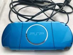 SONY PSP-3000 バイブラントブルー 充電器＆モンハン付