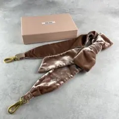 未使用級✨ ミュウミュウ miumiu ショルダーストラップ アーカイブ リボン