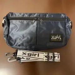 x-girl ナイロンショルダーバッグ