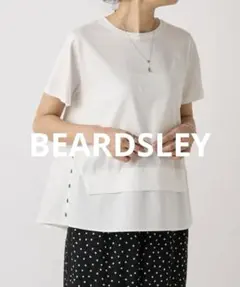 未使用級✨ビアズリー 25SSレイヤード風カットソー 半袖 Tシャツのサムネイル