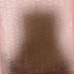CELINE セリーヌ ハンカチ マカダム柄 ピンク 2枚セット