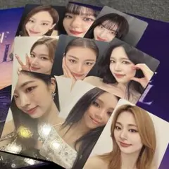 TWICE DVD フォトカード 9枚セット 初回限定盤DVD特典