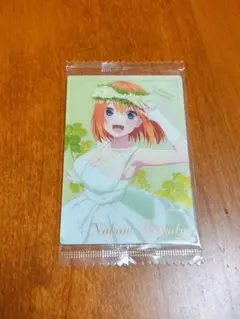【未開封/箔押し】映画 五等分の花嫁 ウエハース スペシャルカード 中野四葉