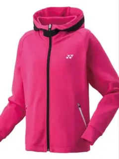 ち*ん様 購入時2万円YONEX ヒートテックフード付きピンクウォームアップウェ