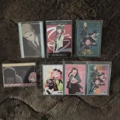 ＳＰＹ×ＦＡＭＩＬＹ トレーディングカード ステッカー 7点セット